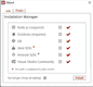 Installations Manager